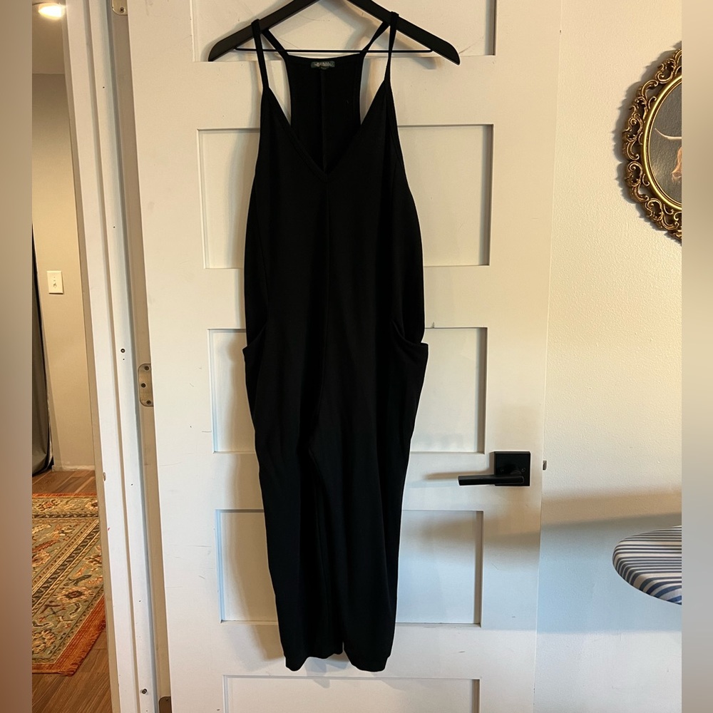 Black Casual Jumpsuit